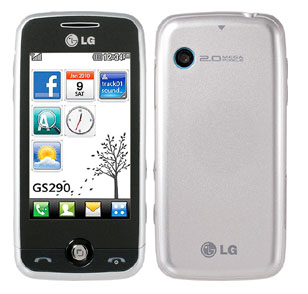 LG-GS290-GS-290-Cookie-Fresh-Silber-Silver-NEUWARE-Touch
